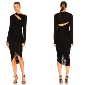 HELMUT LANG Scala Long Sleeve Dress